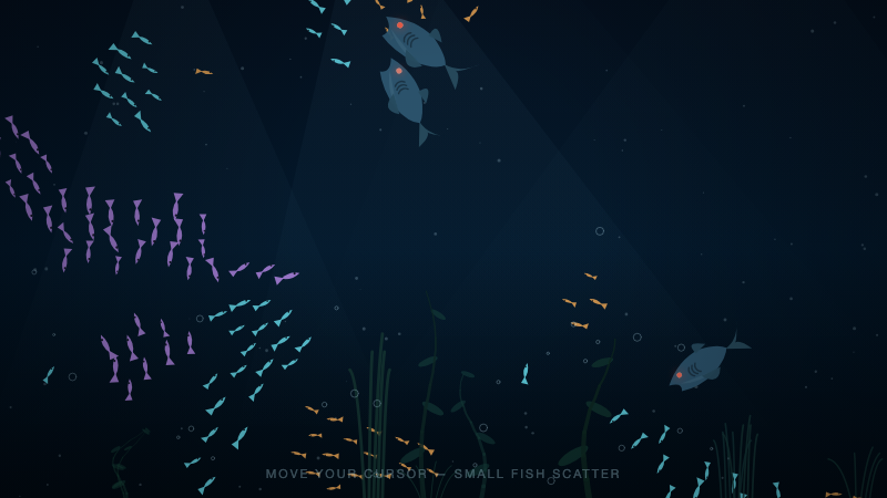 Ocean Flocks - free browser html5 game screenshot
