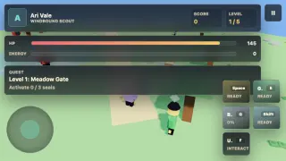 Aetherfall Shrine - free browser gpt game screenshot