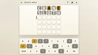 Infinite Wordle - AIGameShare 免费浏览器word游戏截图