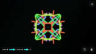 Mirrored Drawing Canvas - AIGameShare 免费浏览器creative游戏截图