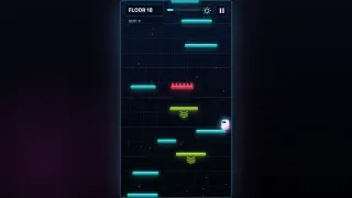 Neon Descent - AIGameShare 免费浏览器arcade游戏截图