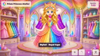 Prism Princess Atelier - AIGameShare 免费浏览器dress up游戏截图