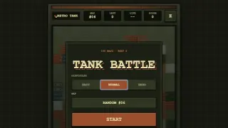 Retro Tank Battle - AIGameShare 免费浏览器arcade游戏截图