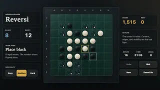 Reversi - free browser reversi game screenshot
