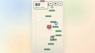 Scribble Jump - AIGameShare 免费浏览器arcade游戏截图