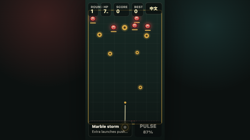 Ricochet Rogue - free browser arcade game screenshot